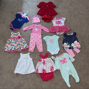 Baby Girl Clothing Lot